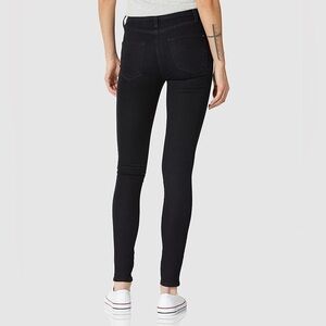 James Jeans “Twiggy” made in USA deep black low-rise skinny jeans, size 27